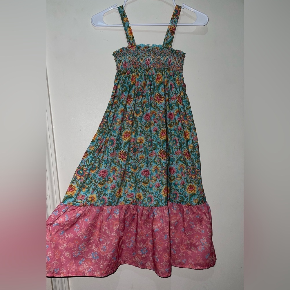 NWOT Louise Misha Riverside Flowers Girls Dress